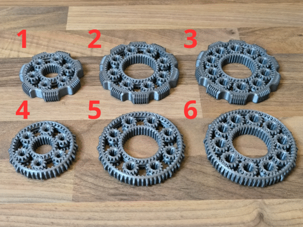 Gears Fidget Spinner - Afbeelding 3