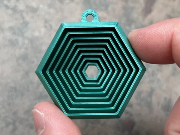 Hexagon Fidget Sleutelhanger - Afbeelding 3