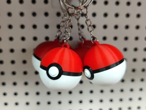 Pokeball Sleutelhanger